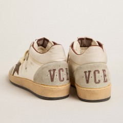 Golden Goose Ball Star LTD In Nappa And Nylon With Suede Star And Inserts