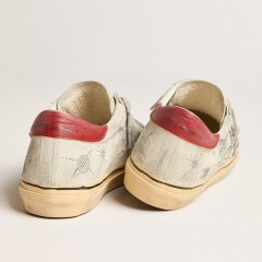 Golden Goose HAUS Of Dreamers Exclusive Women's Super-Star In Ice Gray Crust Leather