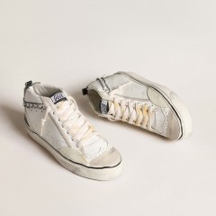 Golden Goose Hi Mid Star LAB With Perforated Star And Flash With Cut-out Stars