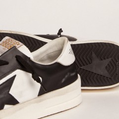 Golden Goose Men's Stardan In White And Black Leather