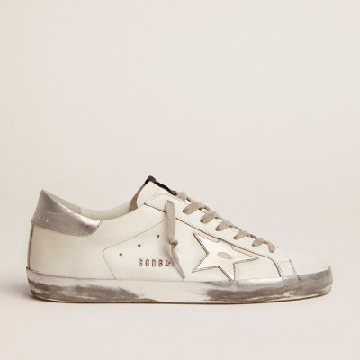 Golden Goose Men's Super-Star With Laminated Star And Heel Tab