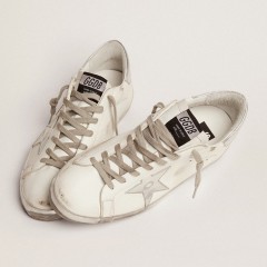 Golden Goose Men's Super-Star With Laminated Star And Heel Tab