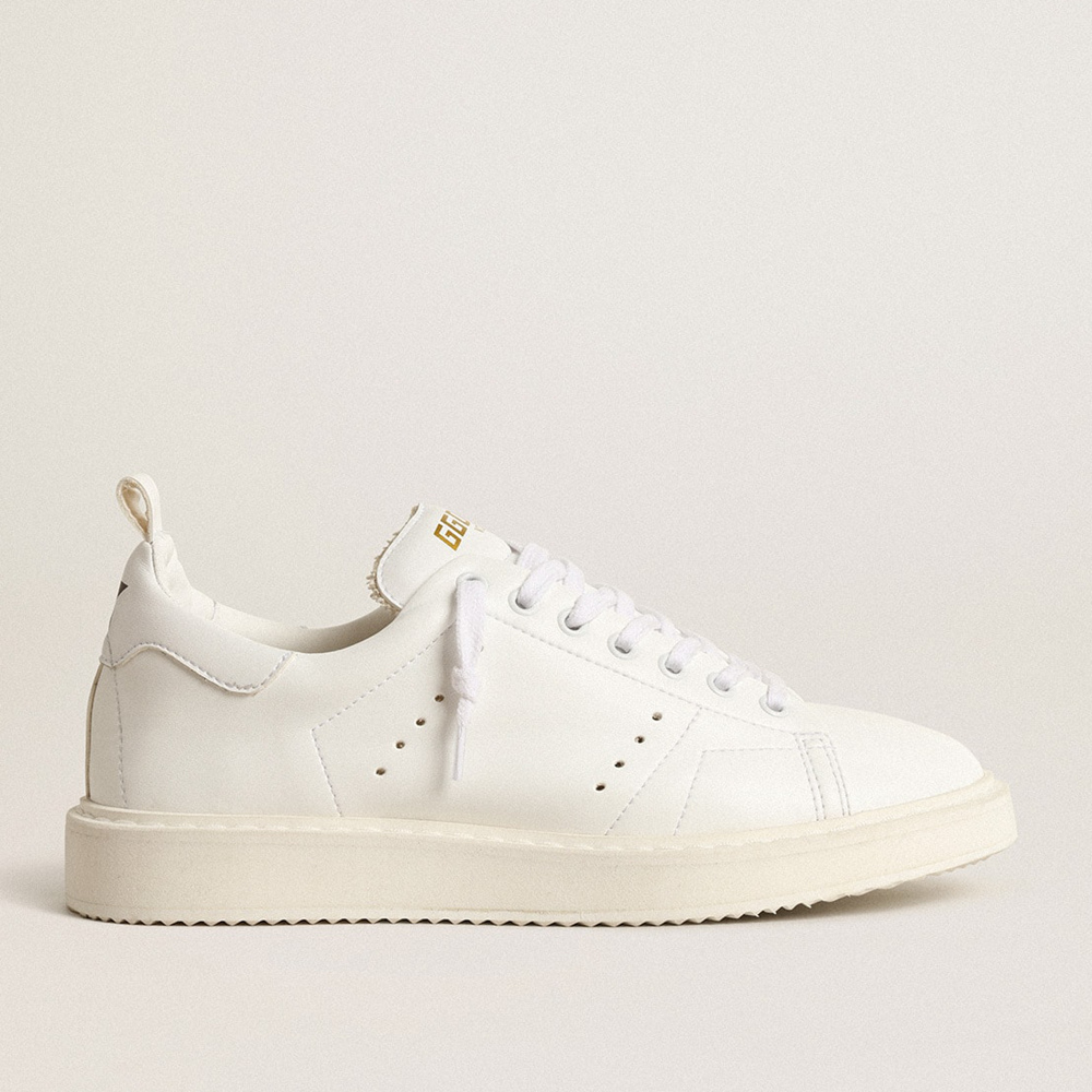 Golden Goose Men's Bio-based Starter With White Star And Heel Tab