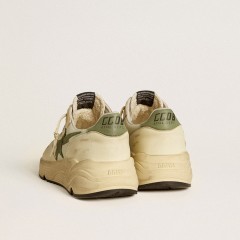 Golden Goose Men's Running Sole LTD In Nylon And Nappa With Nubuck Star And Heel Tab