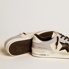 Golden Goose Men's Stardan LTD In Nappa And Leather With Suede Star And Leather Heel Tab