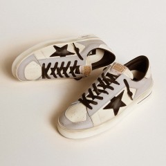 Golden Goose Men's Stardan LTD In Nappa And Leather With Suede Star And Leather Heel Tab