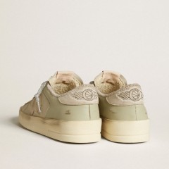 Golden Goose Stardan In Nappa And Leather With Suede Star And Heel Tab