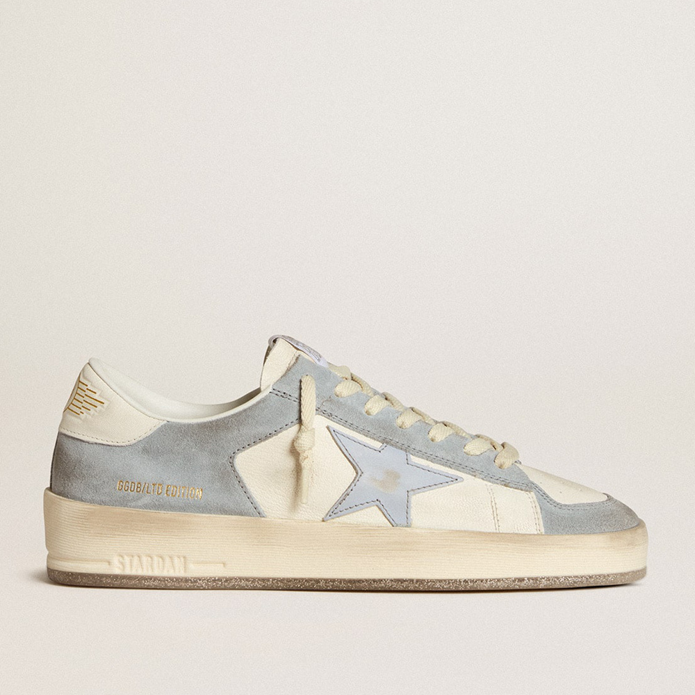 Golden Goose Stardan LTD In Nappa And Suede With Leather Star And Nappa Heel Tab