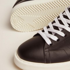 Golden Goose Starter Sneakers In Total Black Leather