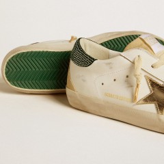 Golden Goose Super-Star LTD With Leather Star And Swarovski Crystal Heel Tab