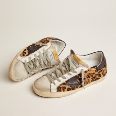 Golden Goose Women's Super-Star In Leopard Print Leather