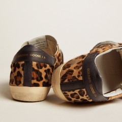 Golden Goose Women's Super-Star In Leopard Print Leather