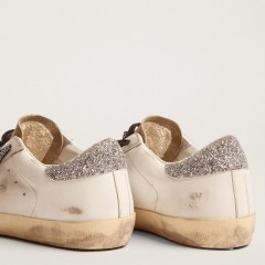 Golden Goose Women's Super-Star LTD With Leopard Print And Swarovski Crystal Star