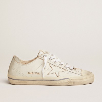 Golden Goose Women's V-Star In Vintage Effect Leather