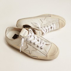 Golden Goose Women's V-Star In Vintage Effect Leather