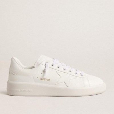 Golden Goose Women's Bio-based Purestar With White Star And Heel Tab