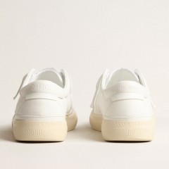 Golden Goose Yatay Model 1B Sustainable Sneakers With White Bio-based Upper And White Y