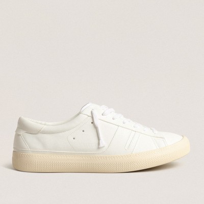 Golden Goose Yatay Model 1B Sustainable Sneakers With White Bio-based Upper And White Y